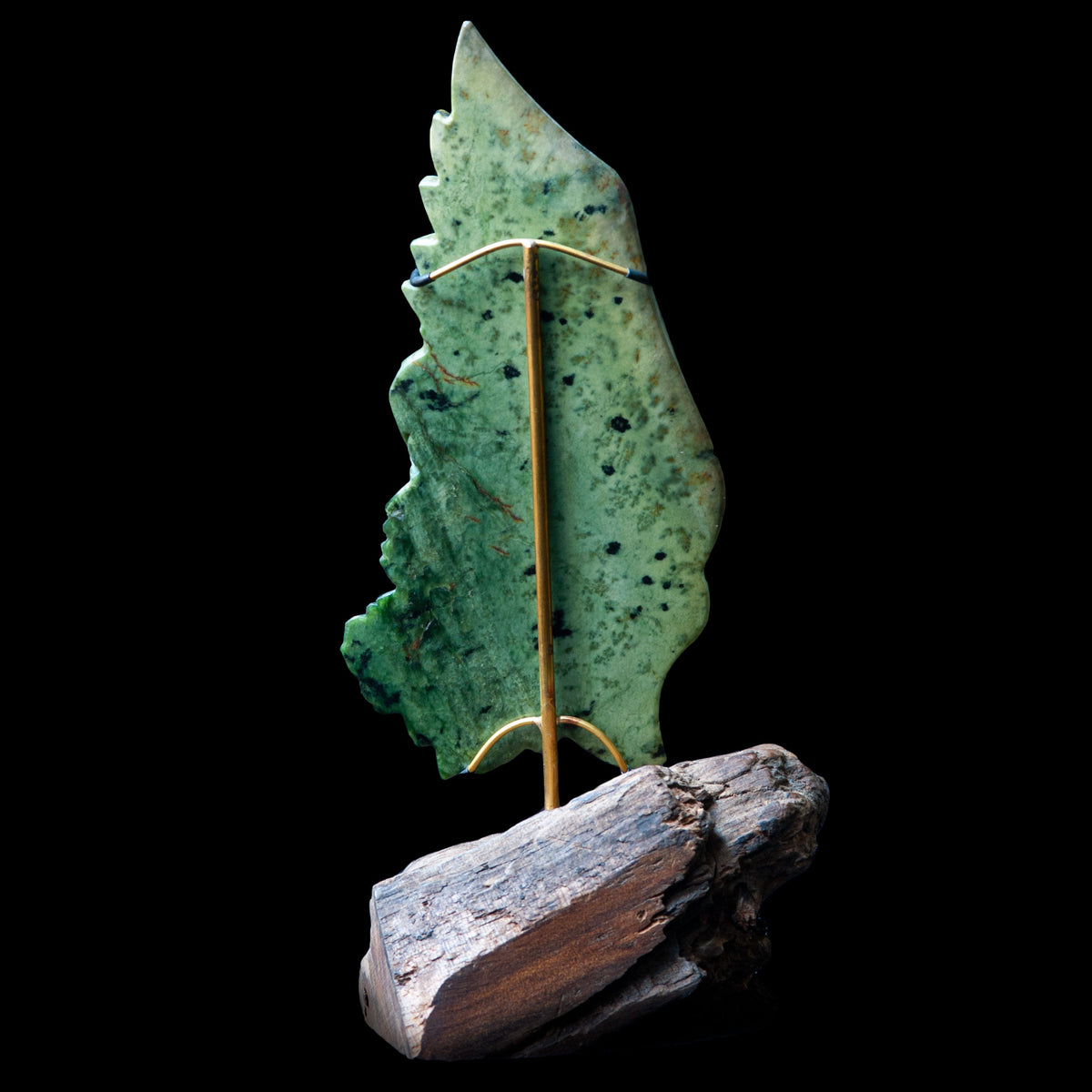 Marsden jade ruru sculpture